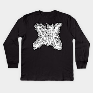 doomed from birth Kids Long Sleeve T-Shirt